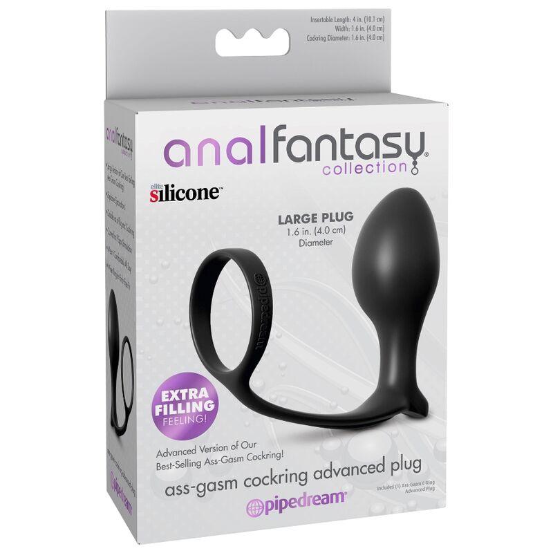 ANAL FANTASY - COLLECTION ASS-GASM ANILLO ADVANCED CON PLUG ANAL - Optelum