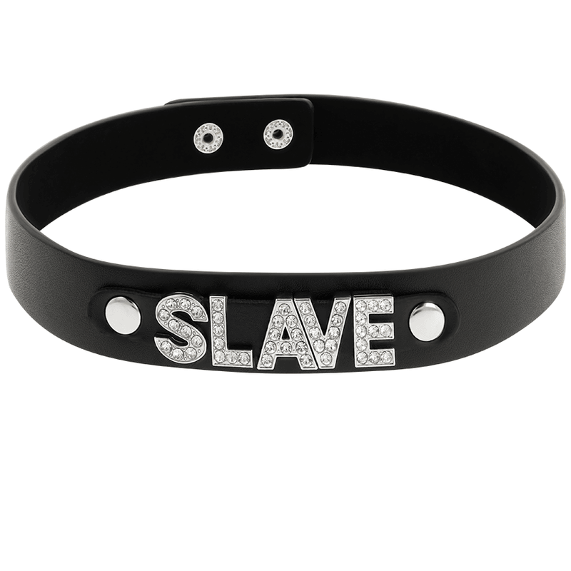 COQUETTE CHIC DESIRE - CHOKER CUERO VEGANO SLAVE - Optelum