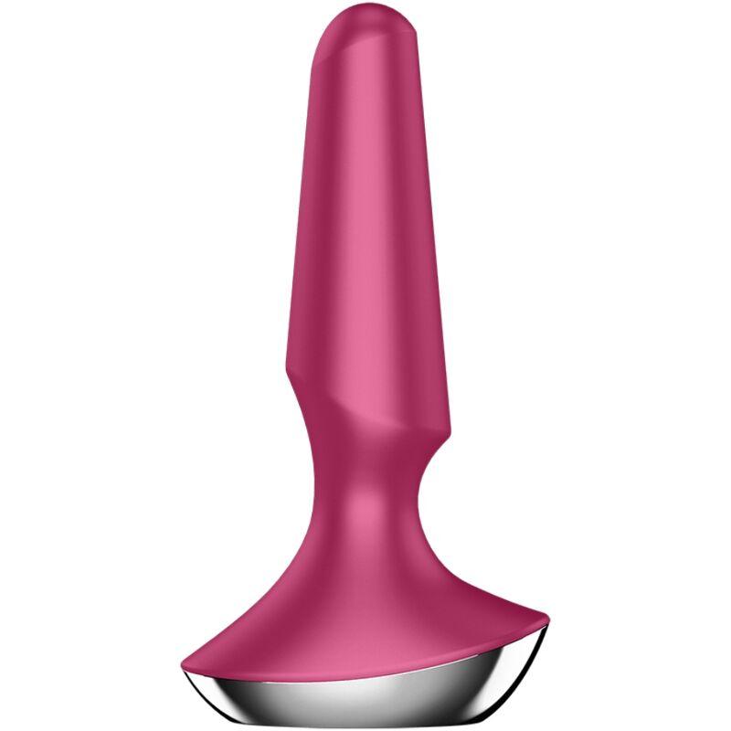SATISFYER - PLUG ILICIOUS 2 PLUG VIBRADOR BERRY - Optelum