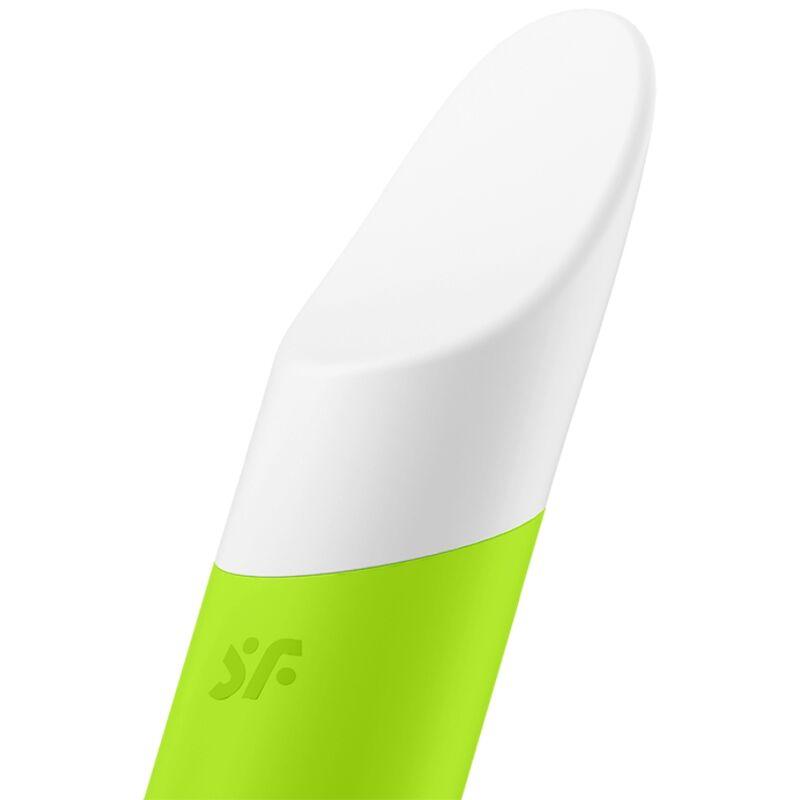 SATISFYER - ULTRA POWER BULLET 7 BALA VIBRADORA VERDE - Optelum