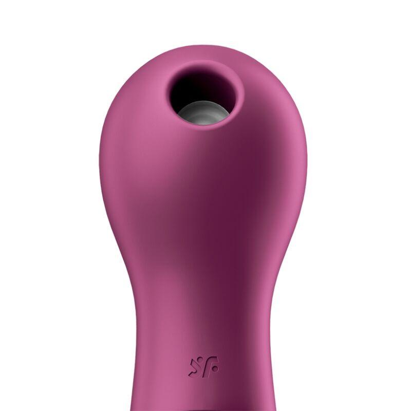 SATISFYER - LUCKY LIBRA SUCCIONADOR Y VIBRADOR - Optelum