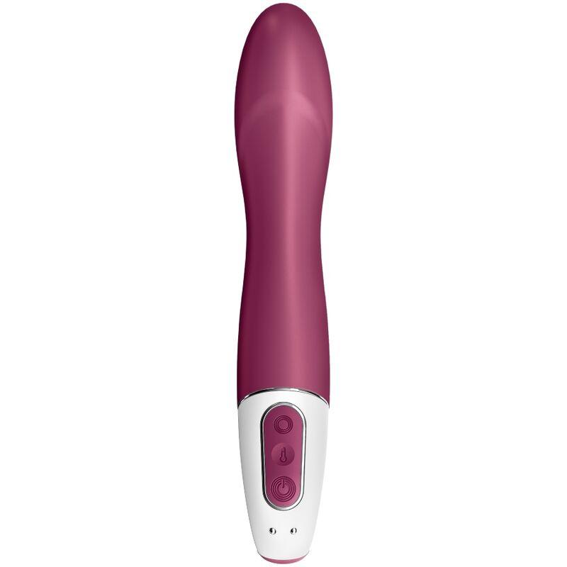 SATISFYER - BIG HEAT VIBRADOR PUNTO G - Optelum
