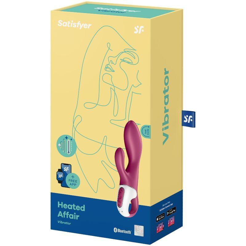 SATISFYER - HEATED AFFAIR VIBRADOR PUNTO G - Optelum