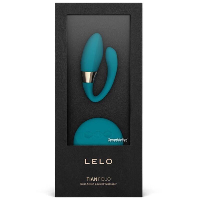 LELO - TIANI DUO MASAJEADOR PAREJAS AZUL - Optelum