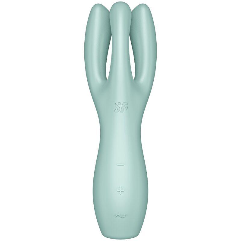 SATISFYER - THREESOME 3 VIBRADOR ROSA - Optelum