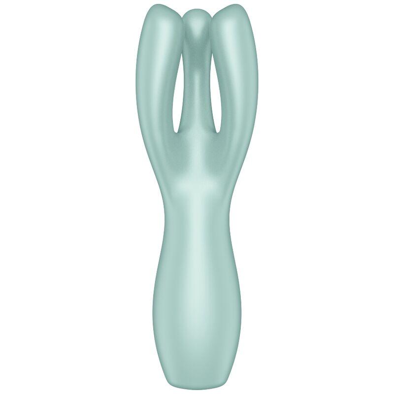 SATISFYER - THREESOME 3 VIBRADOR ROSA - Optelum
