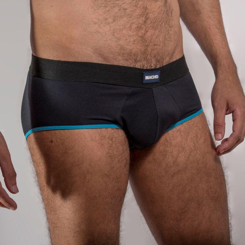 MACHO - MS24A CALZONCILLO BRIEF DARK AMARILLO S - Optelum