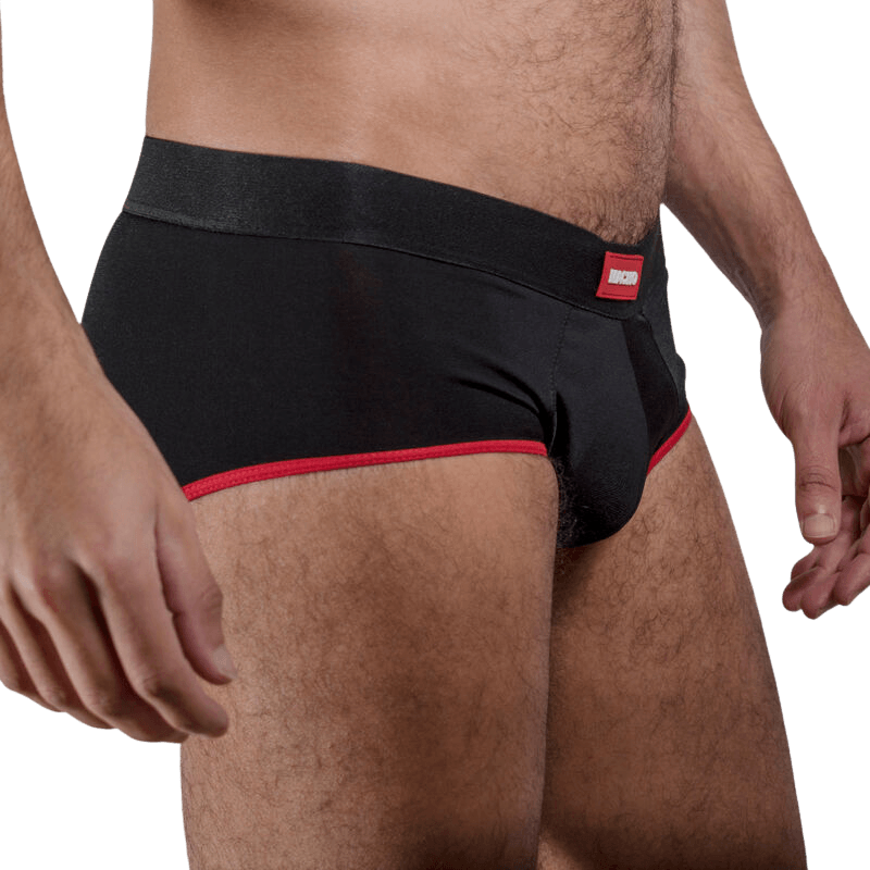 MACHO - MS24A CALZONCILLO BRIEF DARK AMARILLO S - Optelum