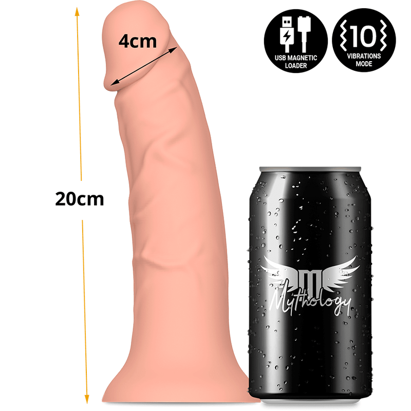 MYTHOLOGY - ASHER ORIGINAL DILDO M - VIBRADOR COMPATIBLE CON WATCHME WIRELESS TECHNOLOGY - Optelum