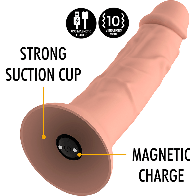 MYTHOLOGY - ASHER ORIGINAL DILDO M - VIBRADOR COMPATIBLE CON WATCHME WIRELESS TECHNOLOGY - Optelum