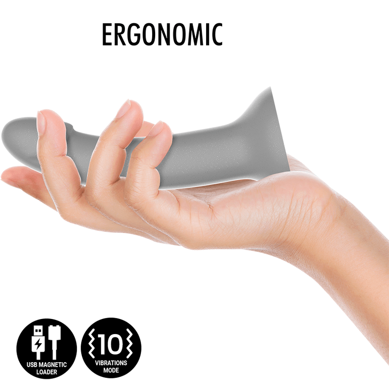 MYTHOLOGY - RUNE MAJESTIC DILDO S - VIBRADOR COMPATIBLE CON WATCHME WIRELESS TECHNOLOGY - Optelum