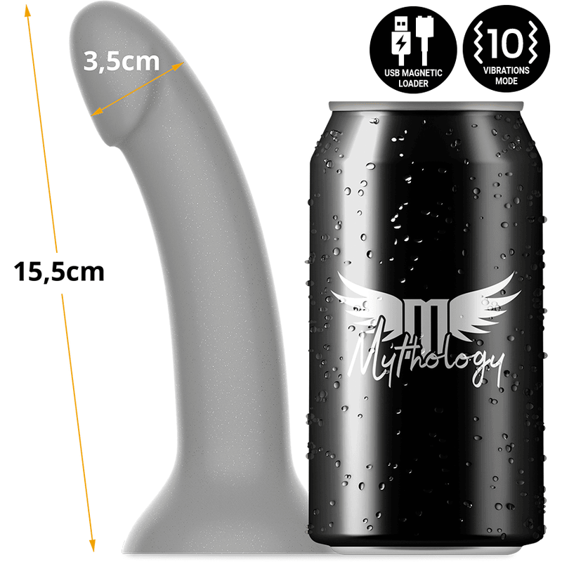 MYTHOLOGY - RUNE MAJESTIC DILDO S - VIBRADOR COMPATIBLE CON WATCHME WIRELESS TECHNOLOGY - Optelum
