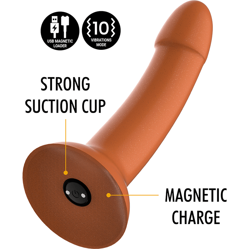 MYTHOLOGY - RUNE ROYAL DILDO M - VIBRADOR COMPATIBLE CON WATCHME WIRELESS TECHNOLOGY - Optelum