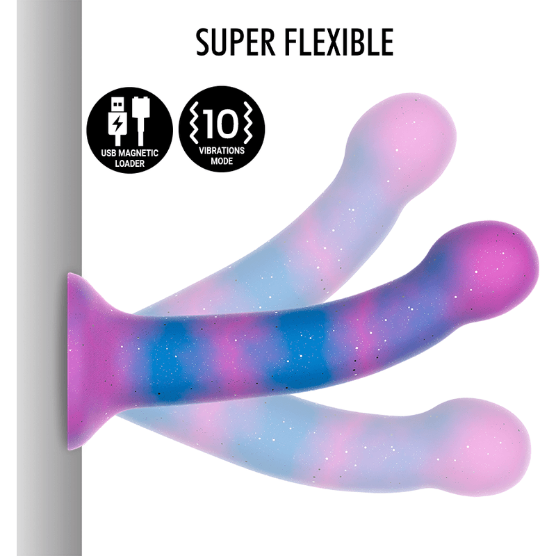 MYTHOLOGY - DION GALACTIC DILDO S - VIBRADOR COMPATIBLE CON WATCHME WIRELESS TECHNOLOGY - Optelum