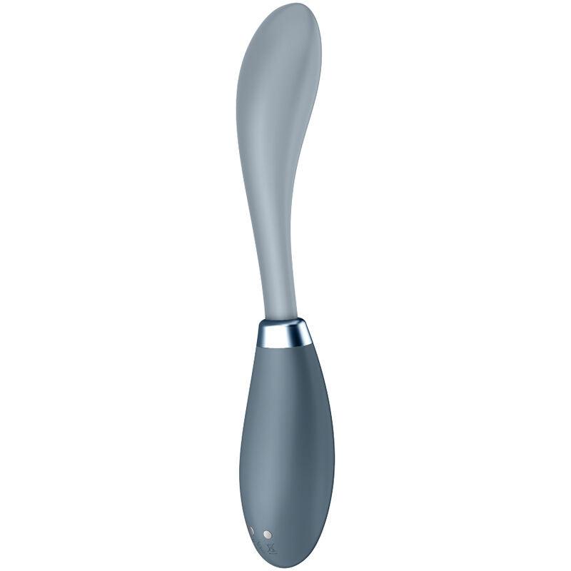 SATISFYER - G-SPOT FLEX 3 MULTI VIBRADOR GRIS - Optelum