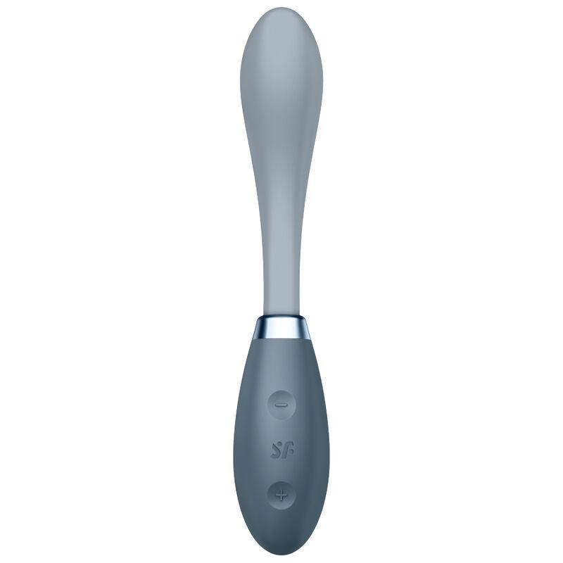 SATISFYER - G-SPOT FLEX 3 MULTI VIBRADOR GRIS - Optelum