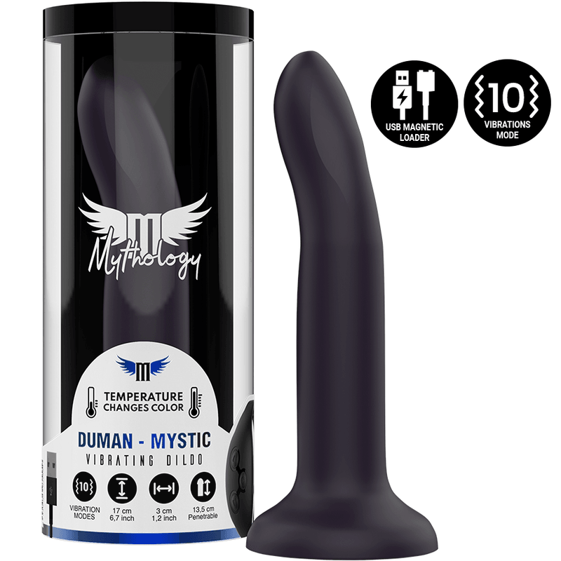 MYTHOLOGY - DUMAN MYSTIC DILDO M - VIBRADOR COMPATIBLE CON WATCHME WIRELESS TECHNOLOGY - Optelum