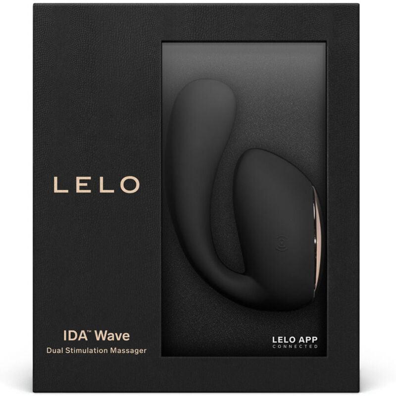 LELO - IDA WAVE MASAJEADOR PAREJAS NEGRO - Optelum