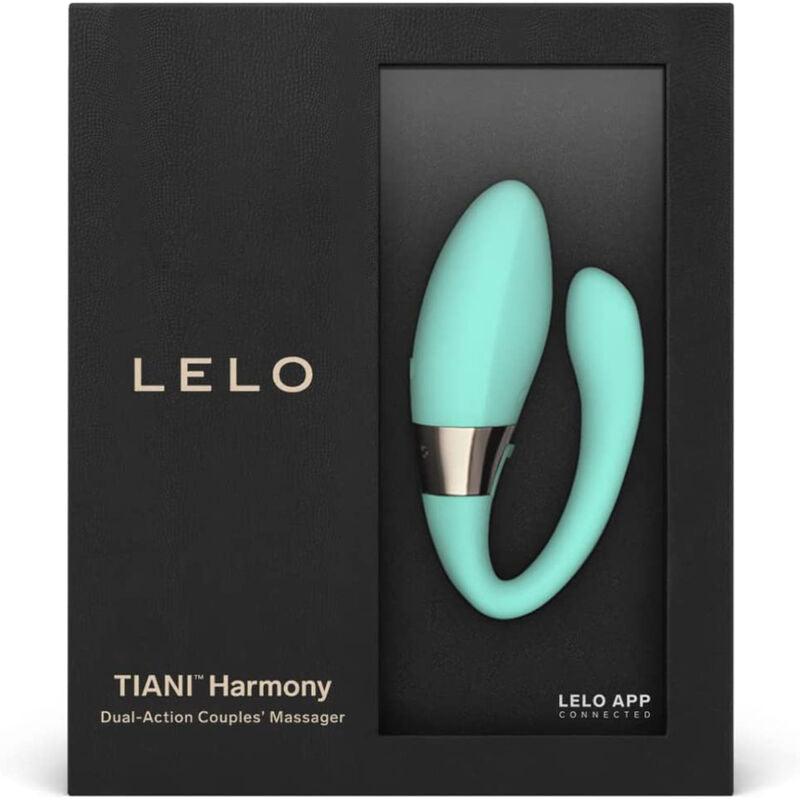 LELO - TIANI HARMONY MASAJEADOR PAREJAS VERDE AGUA - Optelum