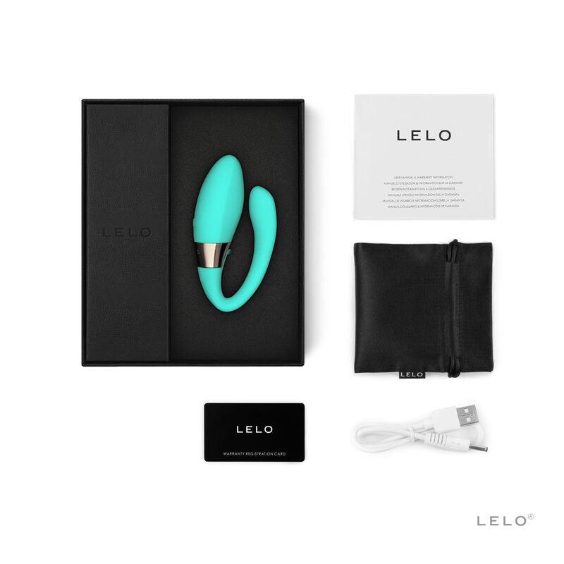 LELO - TIANI HARMONY MASAJEADOR PAREJAS VERDE AGUA - Optelum