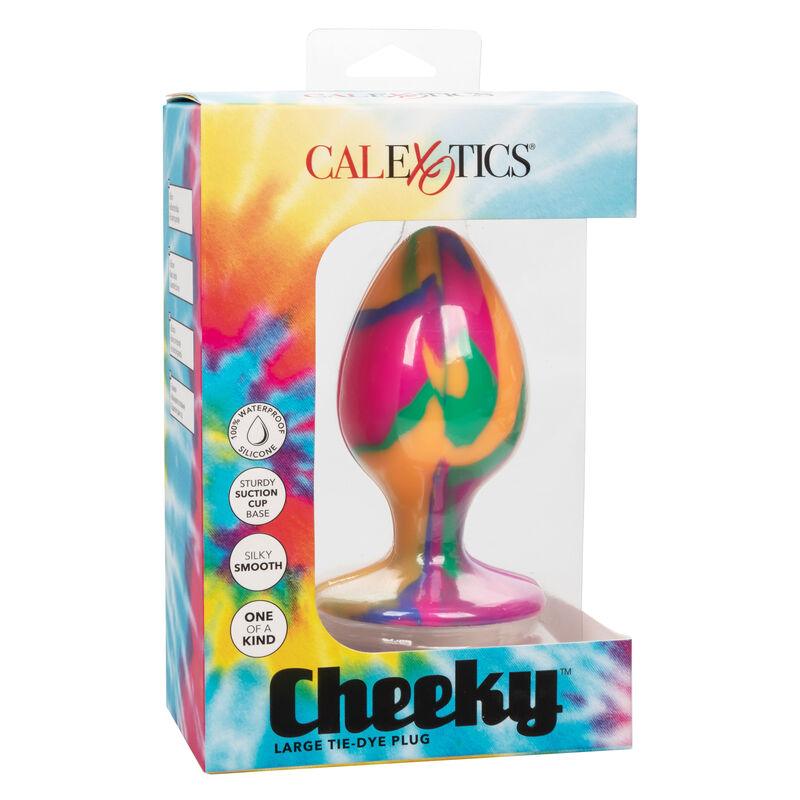CALEXOTICS - CHEEKY LARGE TIE-DYE PLUG ANAL - Optelum