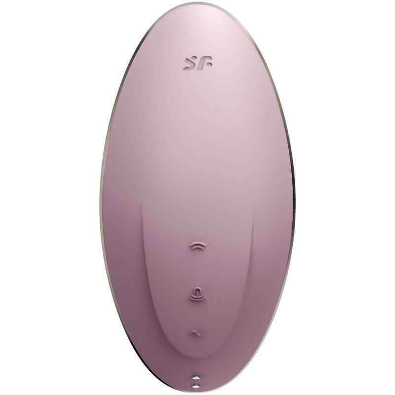 SATISFYER - VULVA LOVER 1 ESTIMULADOR Y VIBRADOR AZUL - Optelum
