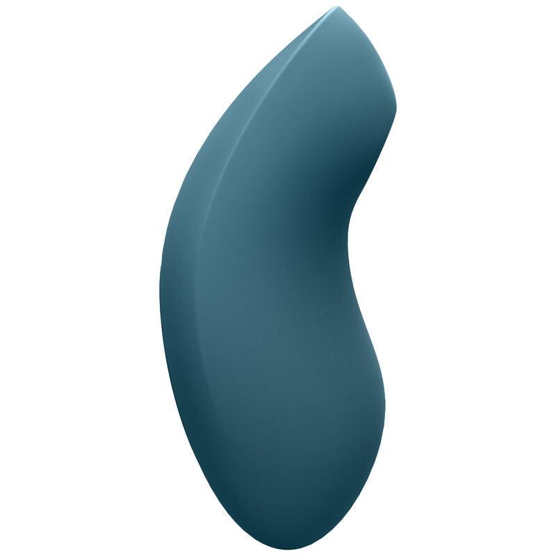 SATISFYER - VULVA LOVER 2 ESTIMULADOR Y VIBRADOR AZUL - Optelum