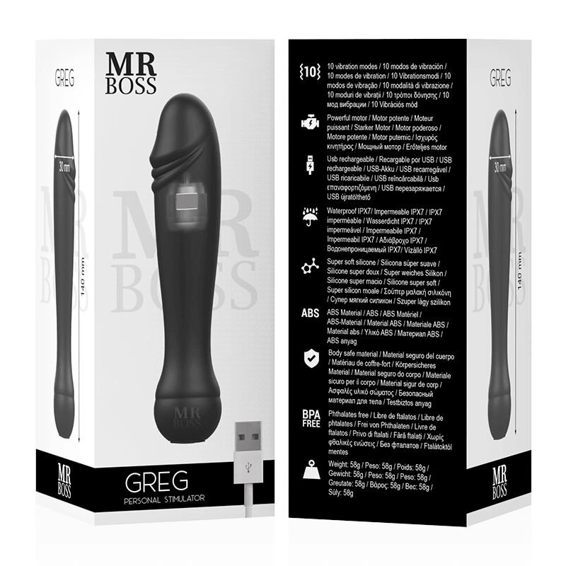 MR BOSS - GREG PERSONAL STIMULATOR - Optelum