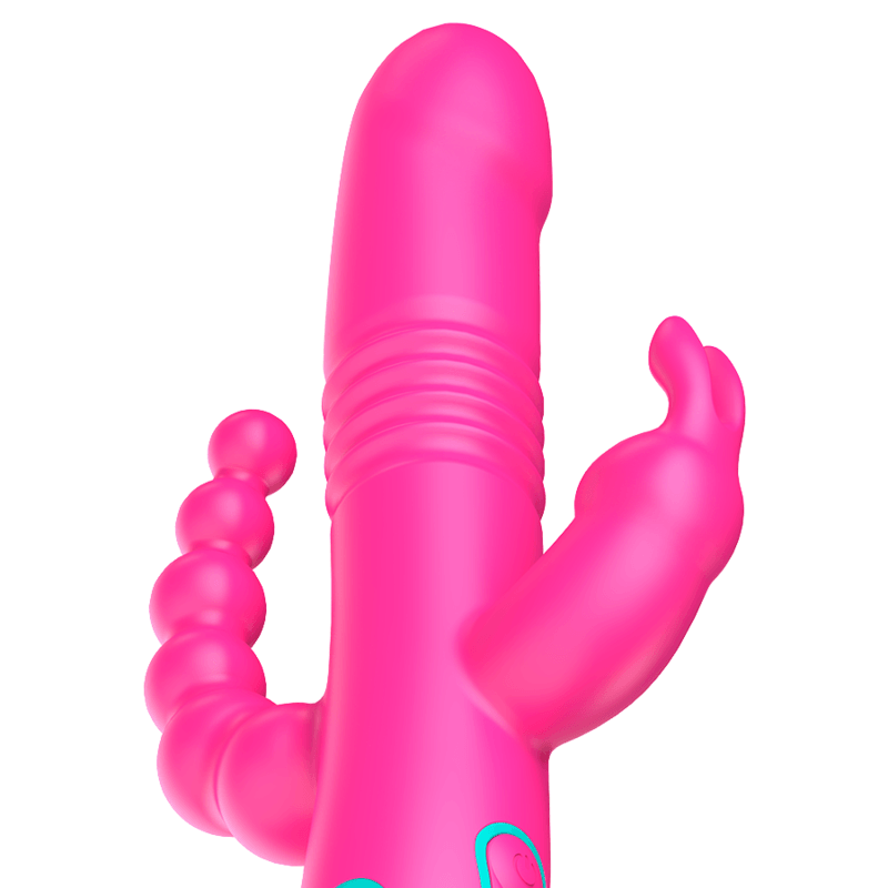 HAPPY LOKY - DONALD TRIPLE ESTIMULACIÓN: ANAL, PUNTO G & CLÍTORIS COMPATIBLE CON WATCHME WIRELESS TECHNOLOGY - Optelum