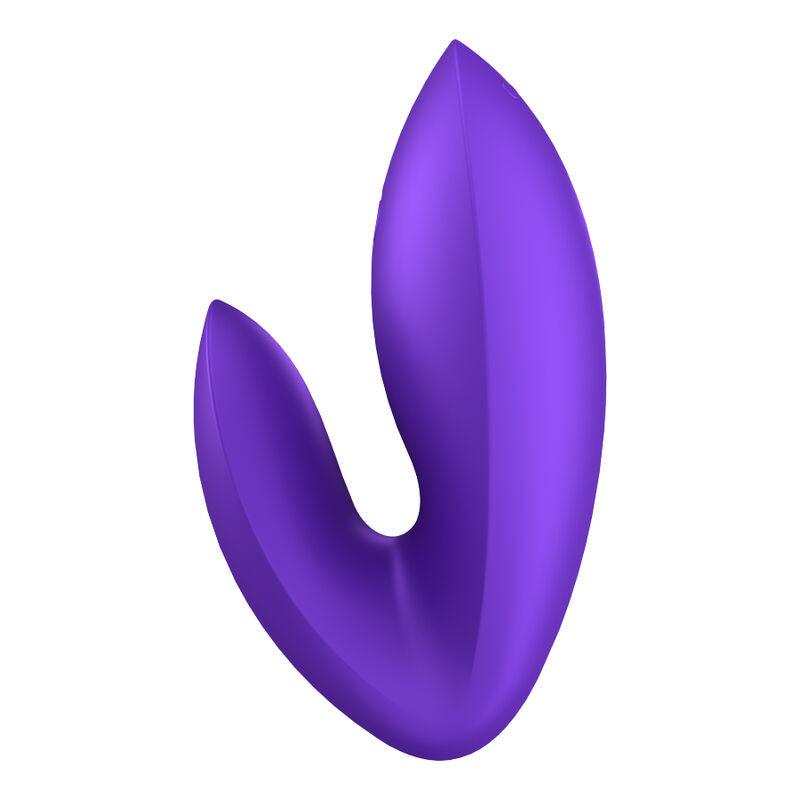 SATISFYER - LOVE RIOT VIBRADOR DEDAL MORADO - Optelum
