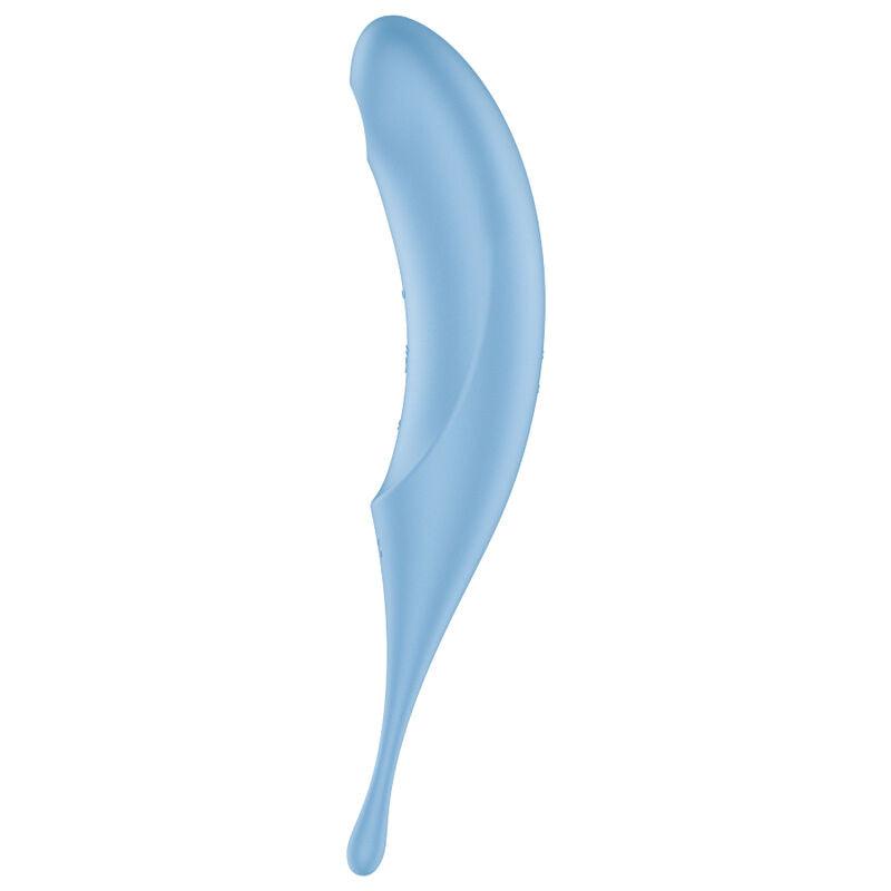 SATISFYER - TWIRLING PRO ESTIMULADOR Y VIBRADOR ROJO - Optelum