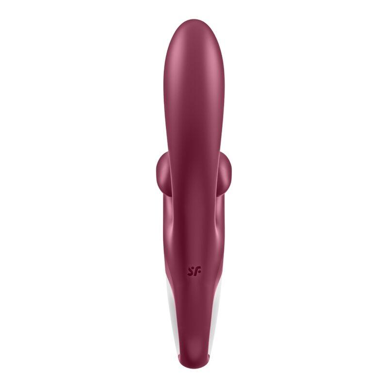 SATISFYER - TOUCH ME VIBRADOR RABBIT ROJO - Optelum