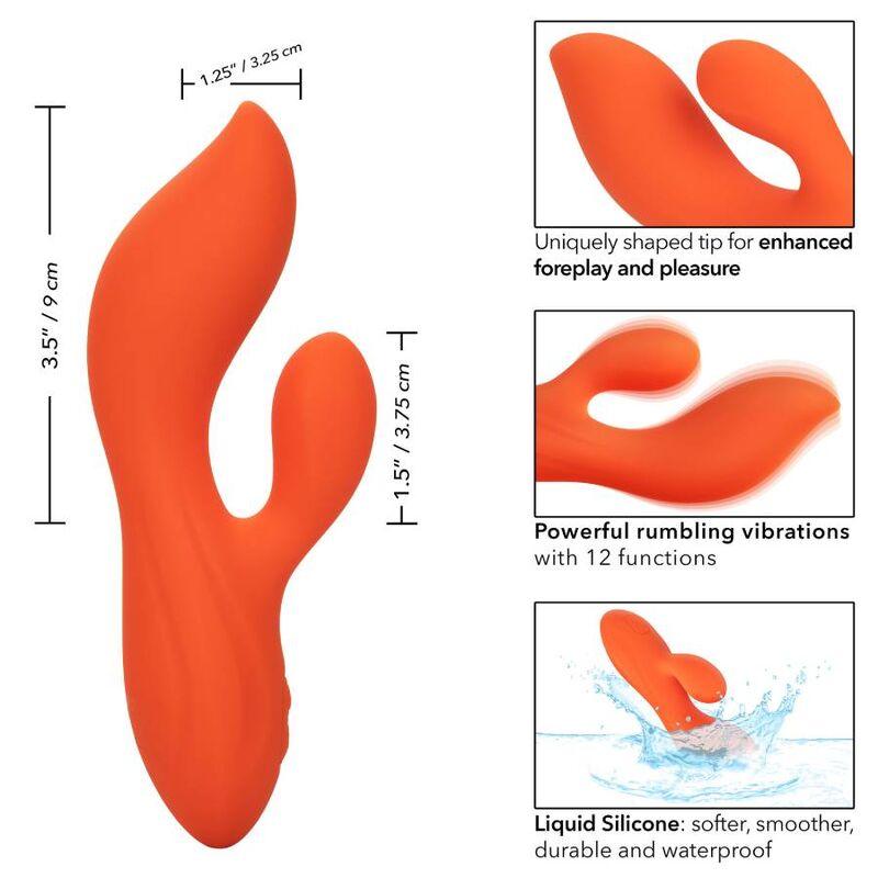 CALEXOTICS - STELLA DUAL TEASER NARANJA - Optelum