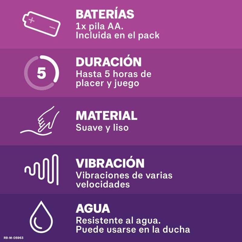 DUREX - VIBRADOR INTENSE ORGASMIC PURE FANTASY - Optelum