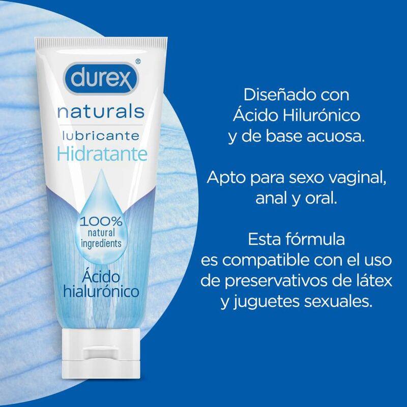 DUREX - NATURALS LUBRICANTE HIDRATANTE 100 ML - Optelum