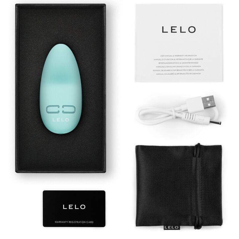 LELO - LILY 3 MASAJEADOR PERSONAL - VERDE AGUA - Optelum