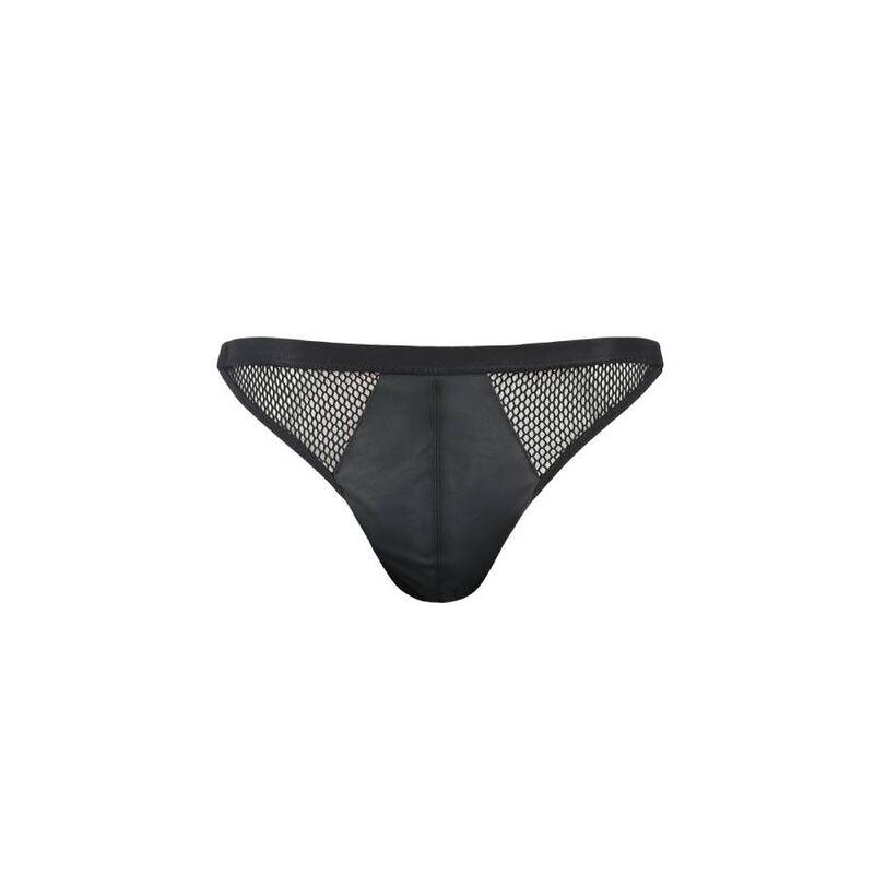 PASSION - 034 SLIP OPEN LUKE NEGRO S/M - Optelum
