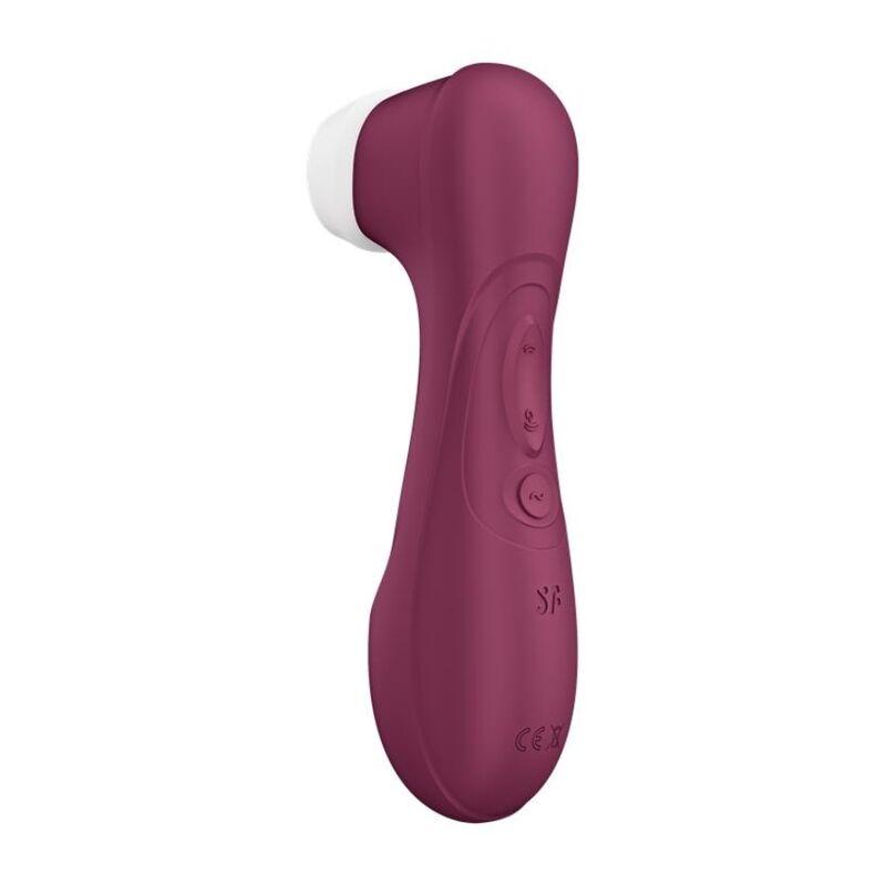 SATISFYER - PRO 2 GENERACIÓN 3 LIQUID AIR TECHNOLOGY GRANATE - Optelum