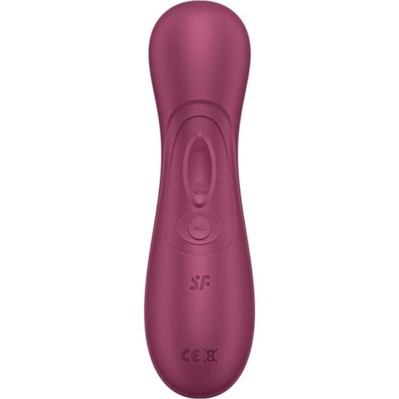 SATISFYER - PRO 2 GENERACIÓN 3 LIQUID AIR TECHNOLOGY GRANATE - Optelum