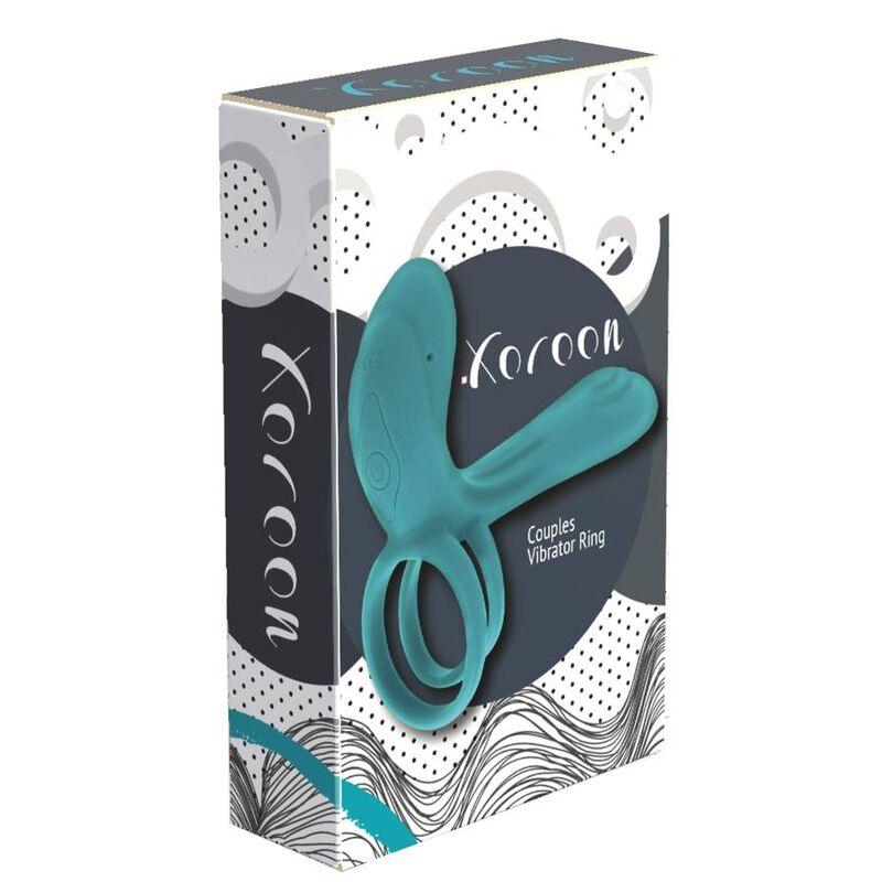 XOCOON - ANILLO VIBRADOR PARA PAREJAS VERDE - Optelum
