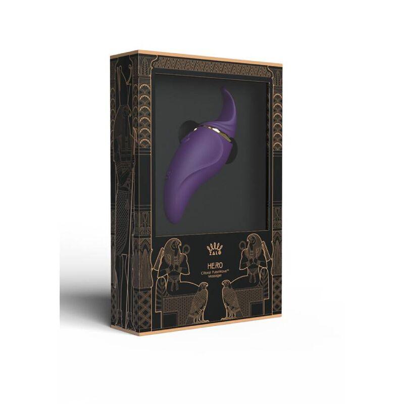 ZALO - HERO MASAJEADOR PERSONAL PULSE WAVE MORADO - Optelum