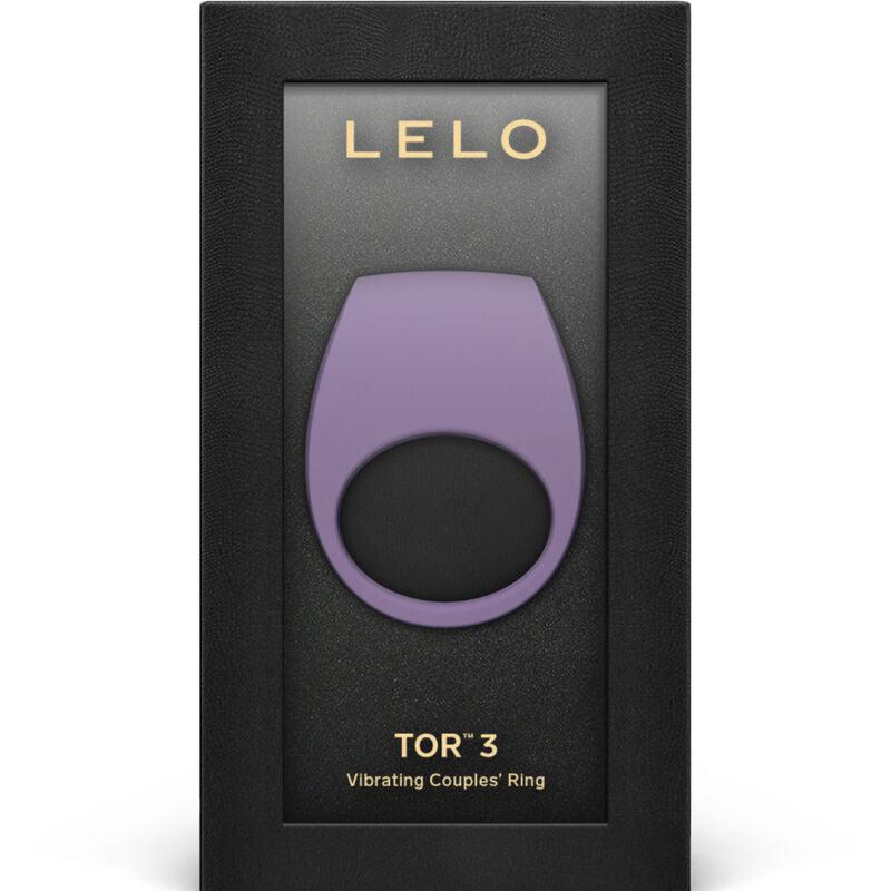 LELO - TOR 3 ANILLO VIBRADOR NEGRO - Optelum