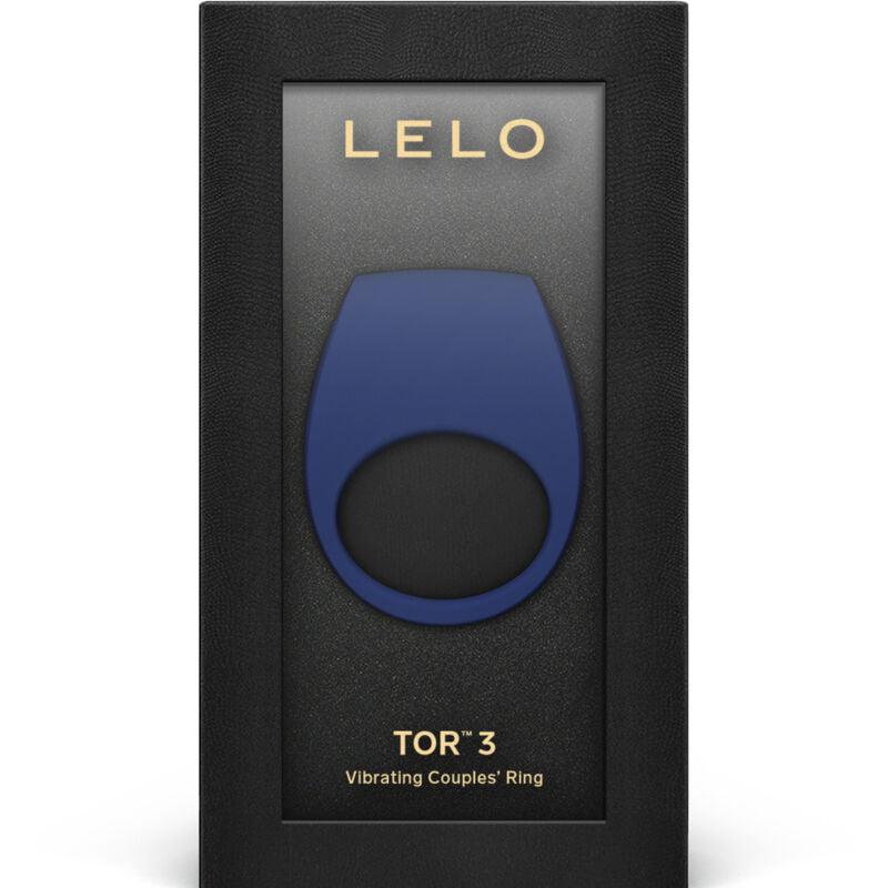 LELO - TOR 3 ANILLO VIBRADOR NEGRO - Optelum