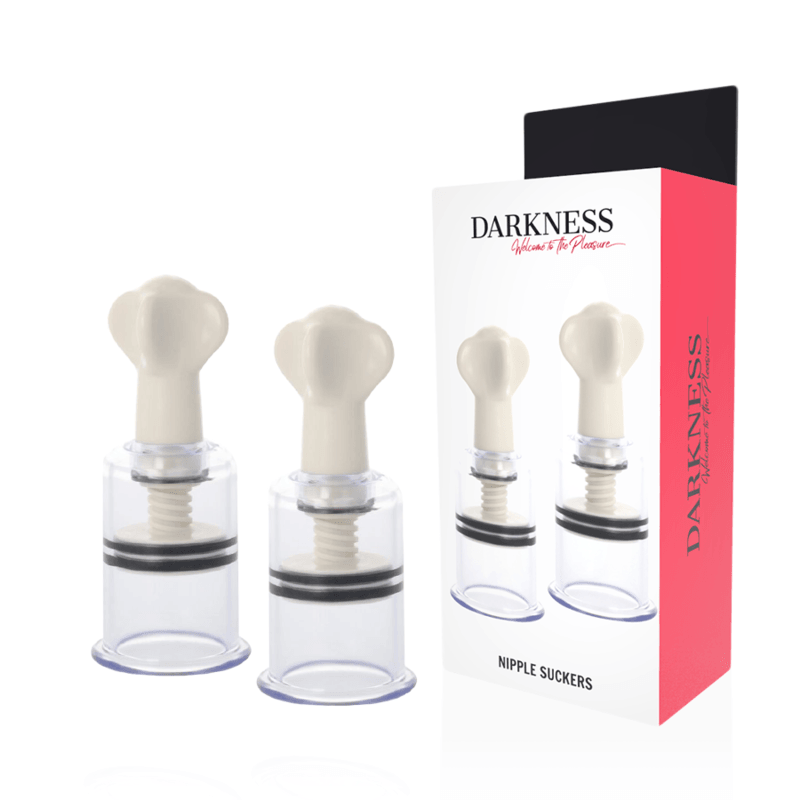 DARKNESS - SUCCIONADOR PEZONES TRANSPARENTE 5CM DIAMETRO - Optelum