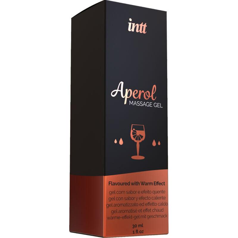 INTT MASSAGE & ORAL SEX - GEL DE MASAJE APEROL EFECTO CALOR INTENSO - Optelum