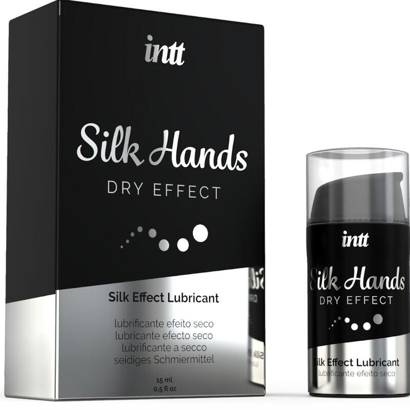 INTT LUBRICANTS - SILK HANDS LUBRICANTE FORMULA CONCENTRADA DE SILICONA 15 ML - Optelum