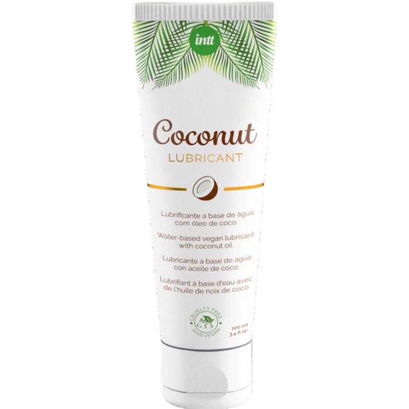 INTT - LUBRICANTE VEGANO A BASE DE AGUA CON SABOR INTENSO A COCO - Optelum