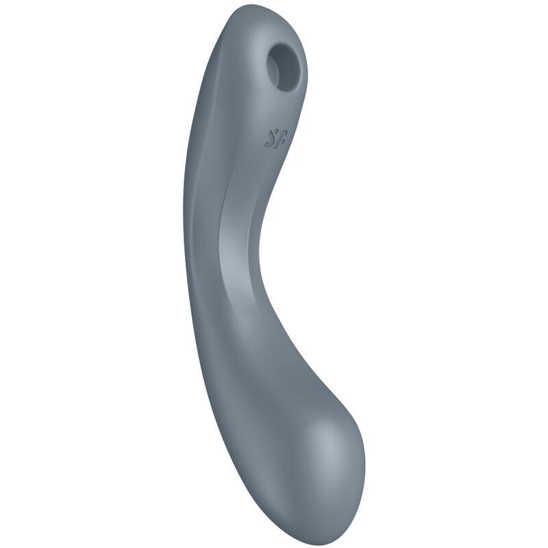 SATISFYER - CURVE TRINITY 1 AIR PULSE VIBRATION ROJO - Optelum