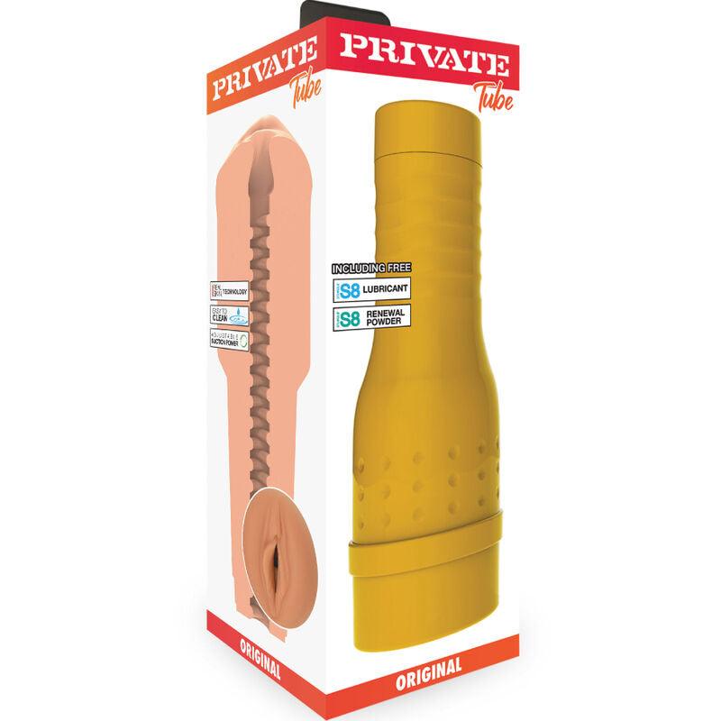 PRIVATE - MASTURBADOR ORIGINAL TUBE NATURAL - Optelum
