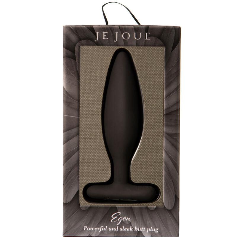 JE JOUE - EGON PLUG ANAL VIBRADOR NEGRO - Optelum
